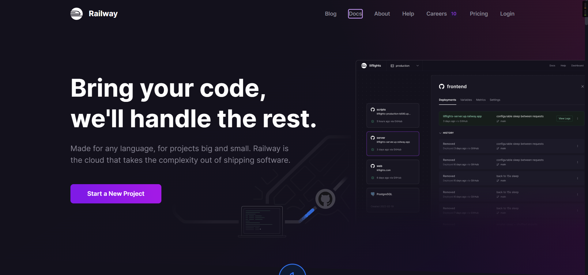 博客免费数据库Railway封面