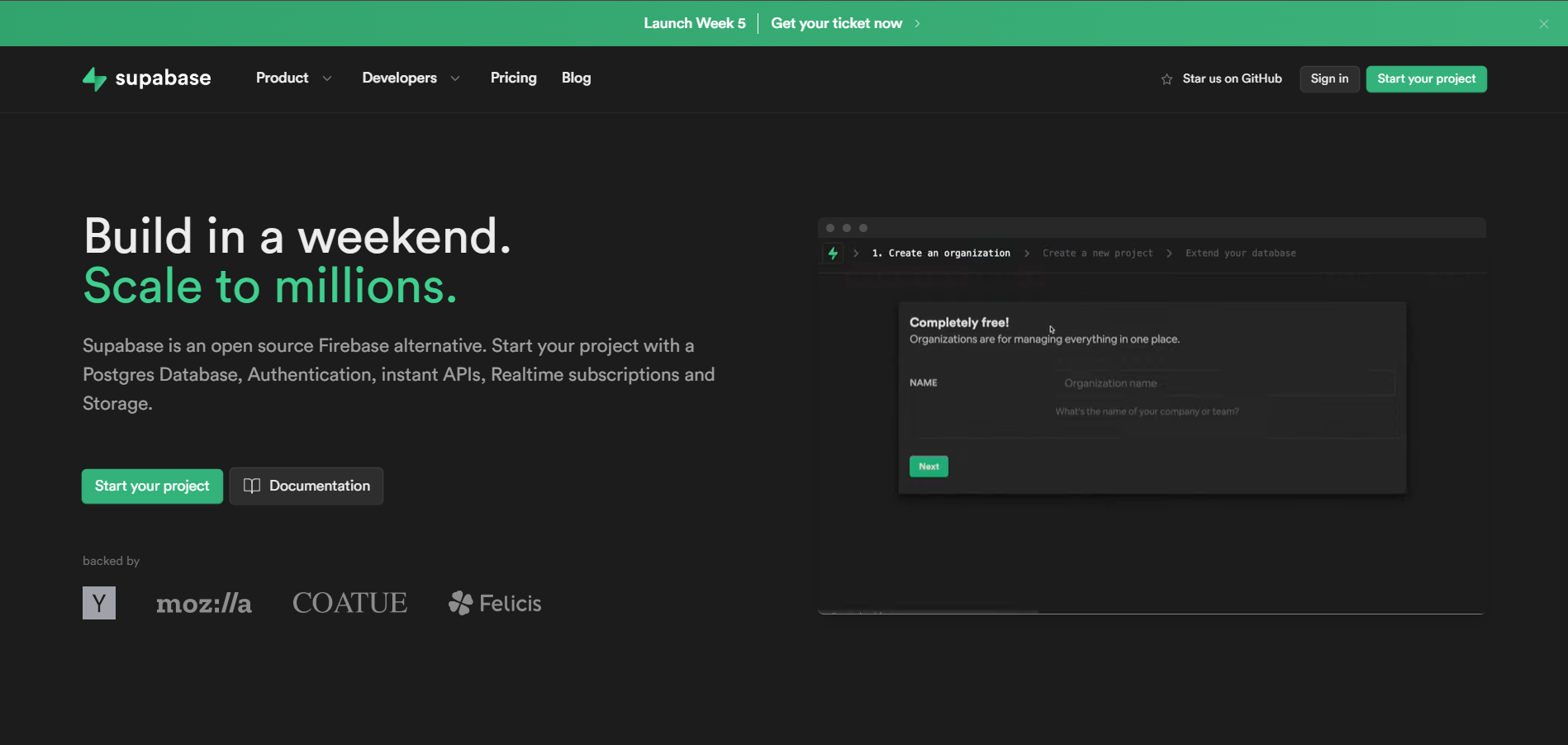 博客免费数据库Supabase数据库