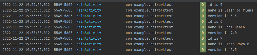 博客第一行代码3学习使用gson解析json