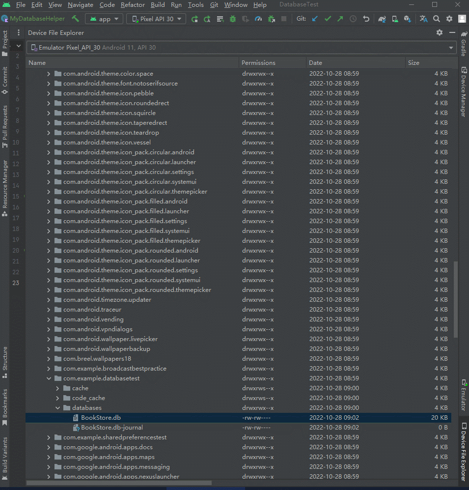 博客第一行代码3学习SQLite导出db文件