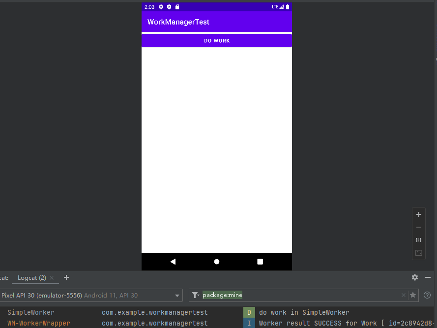 博客第一行代码3SimpleWorker中打印的日志