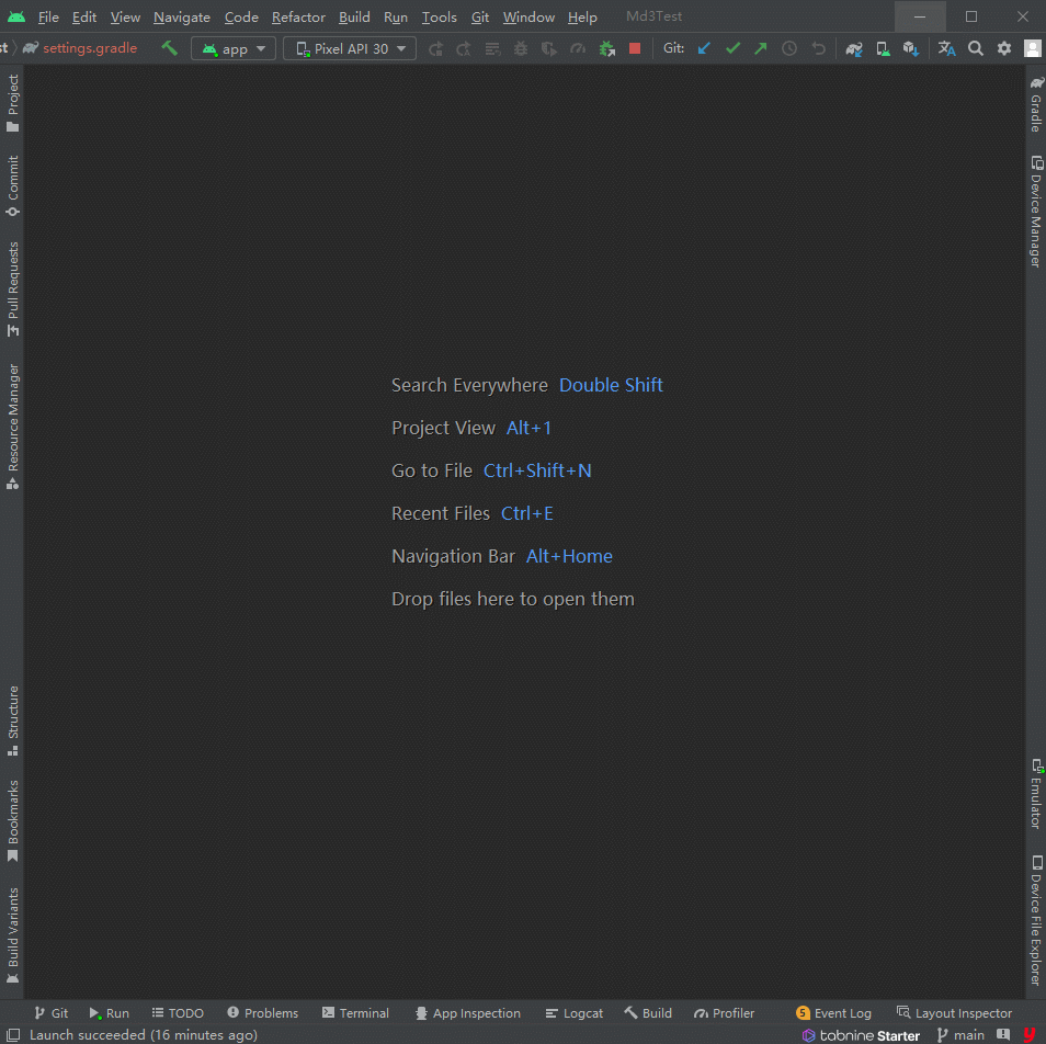 博客第一行代码3material依赖添加