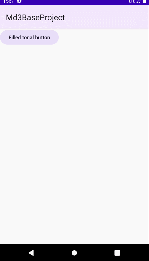 博客第一行代码3material填充色调按钮效果