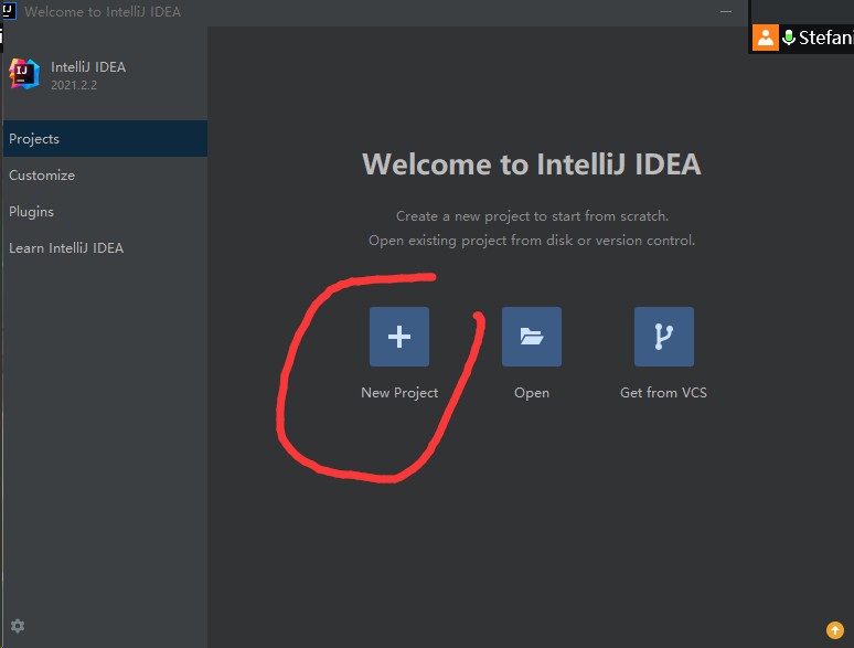 博客IDEA新建项目