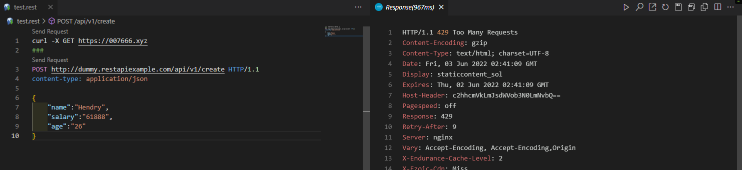博客REST_Client不同请求分离
