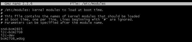 树莓派看门狗卡死自动重启树莓BCM2708型号