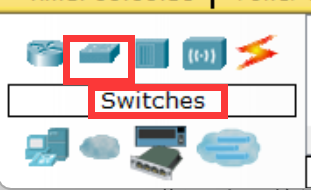 Packet Tracer 交换机设备图标