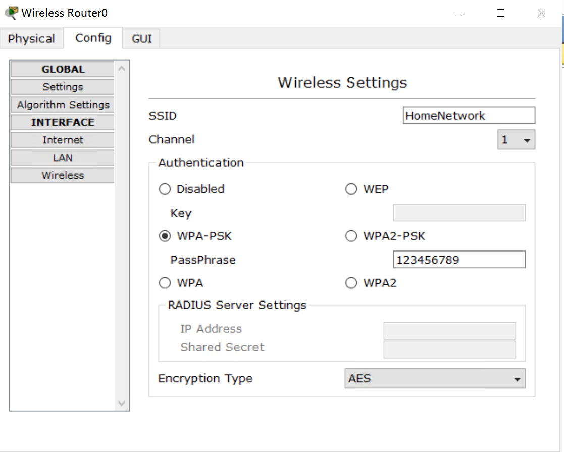 无线 SSID 与密码配置
