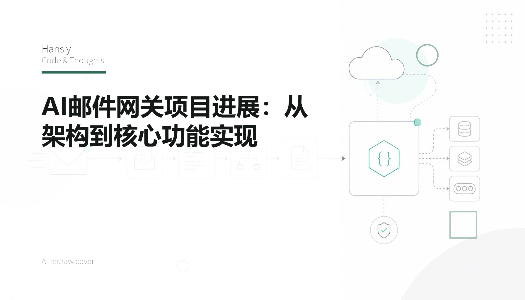 AI邮件网关项目进展：从架构到核心功能实现