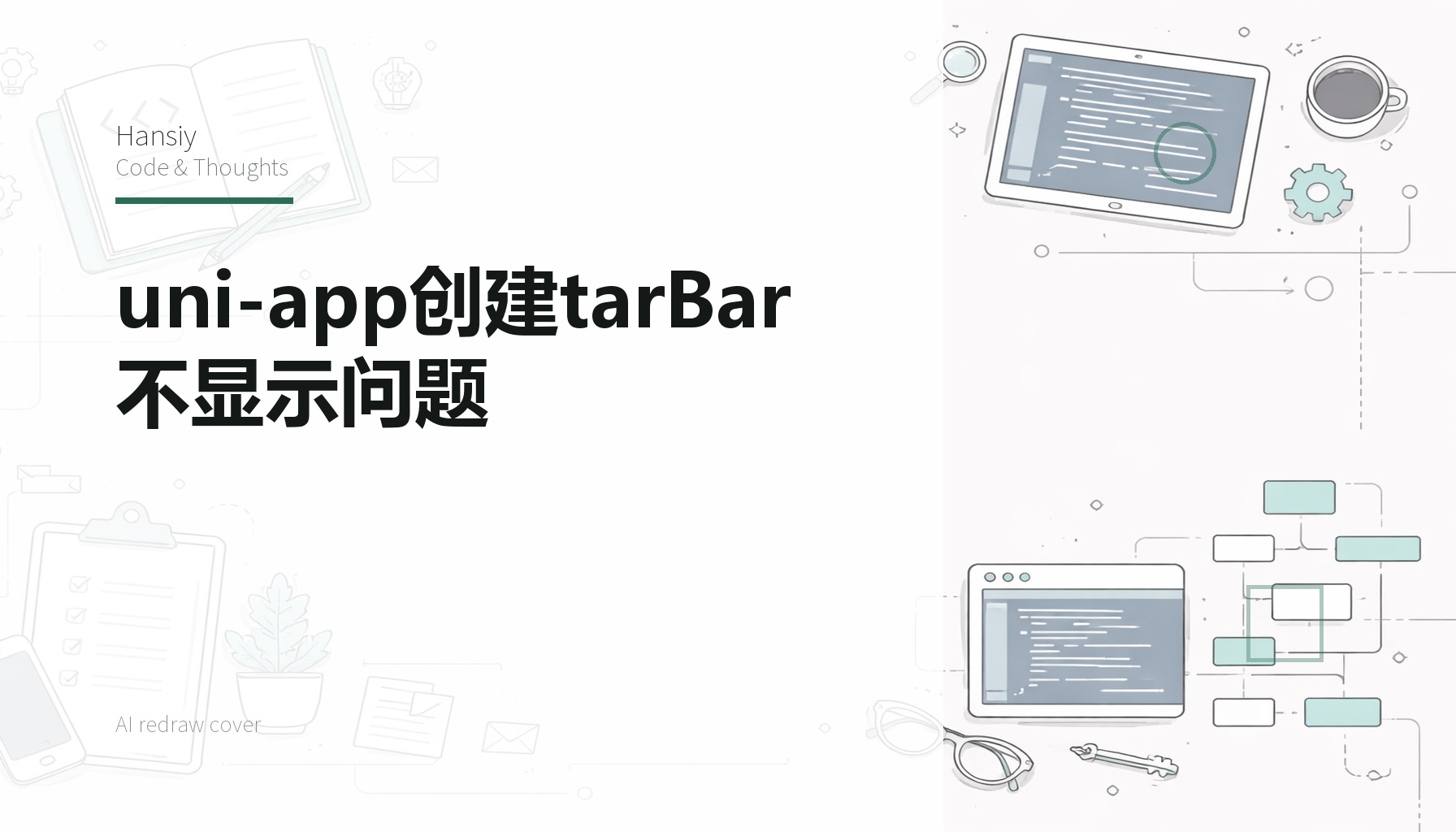 uni-app创建tarBar不显示问题