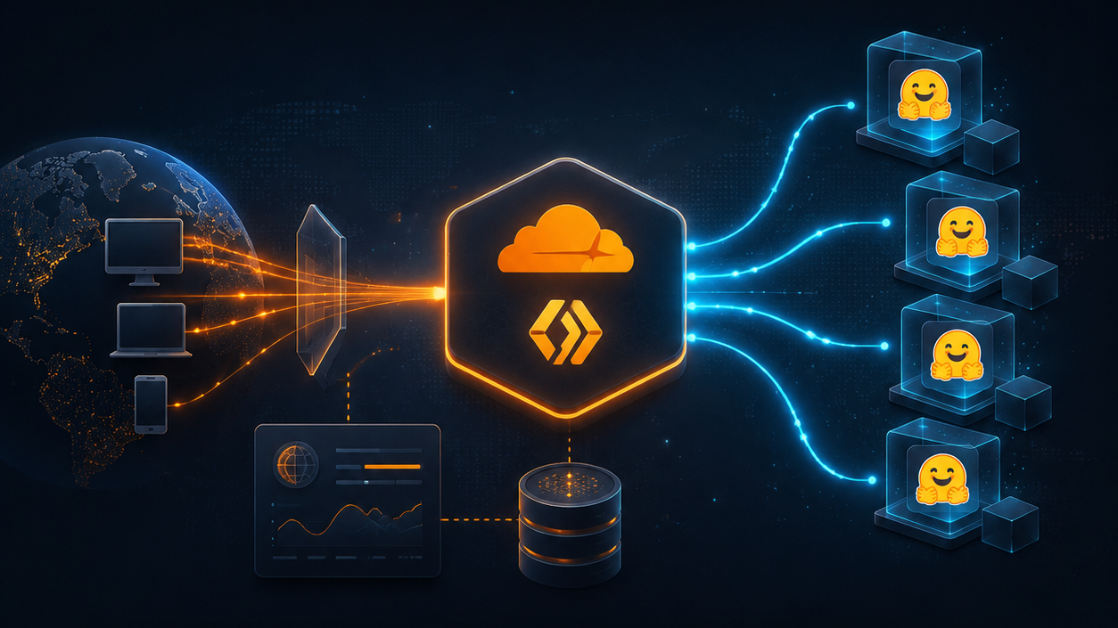 用 Cloudflare Worker 做通用 Hugging Face Space 反代管理器